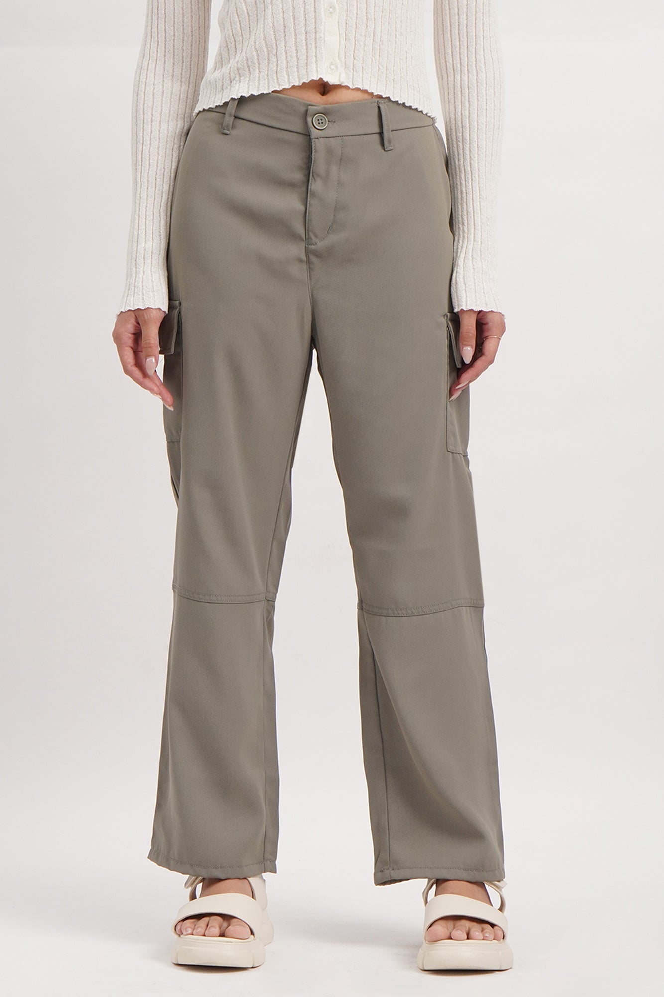 Straight Fit Cargo Trousers – PENSHOPPE