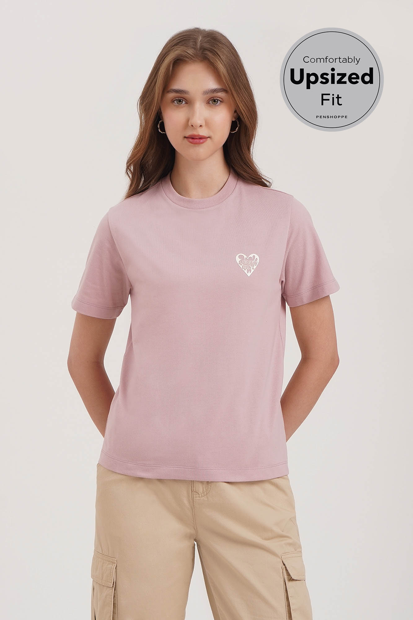 Lover Girl Relaxed Fit Embroidered T-Shirt