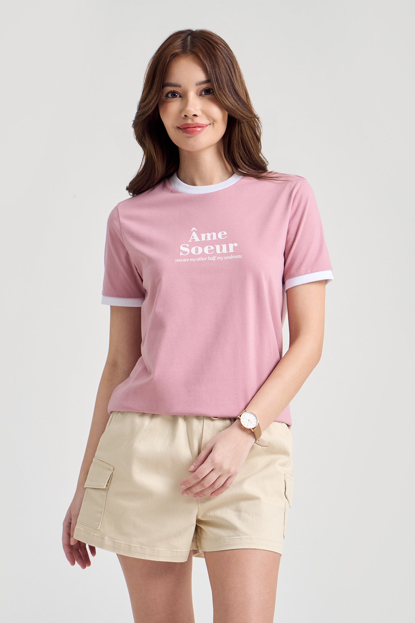 Ame Soeur Relaxed Fit Ringer Graphic T-Shirt – PENSHOPPE
