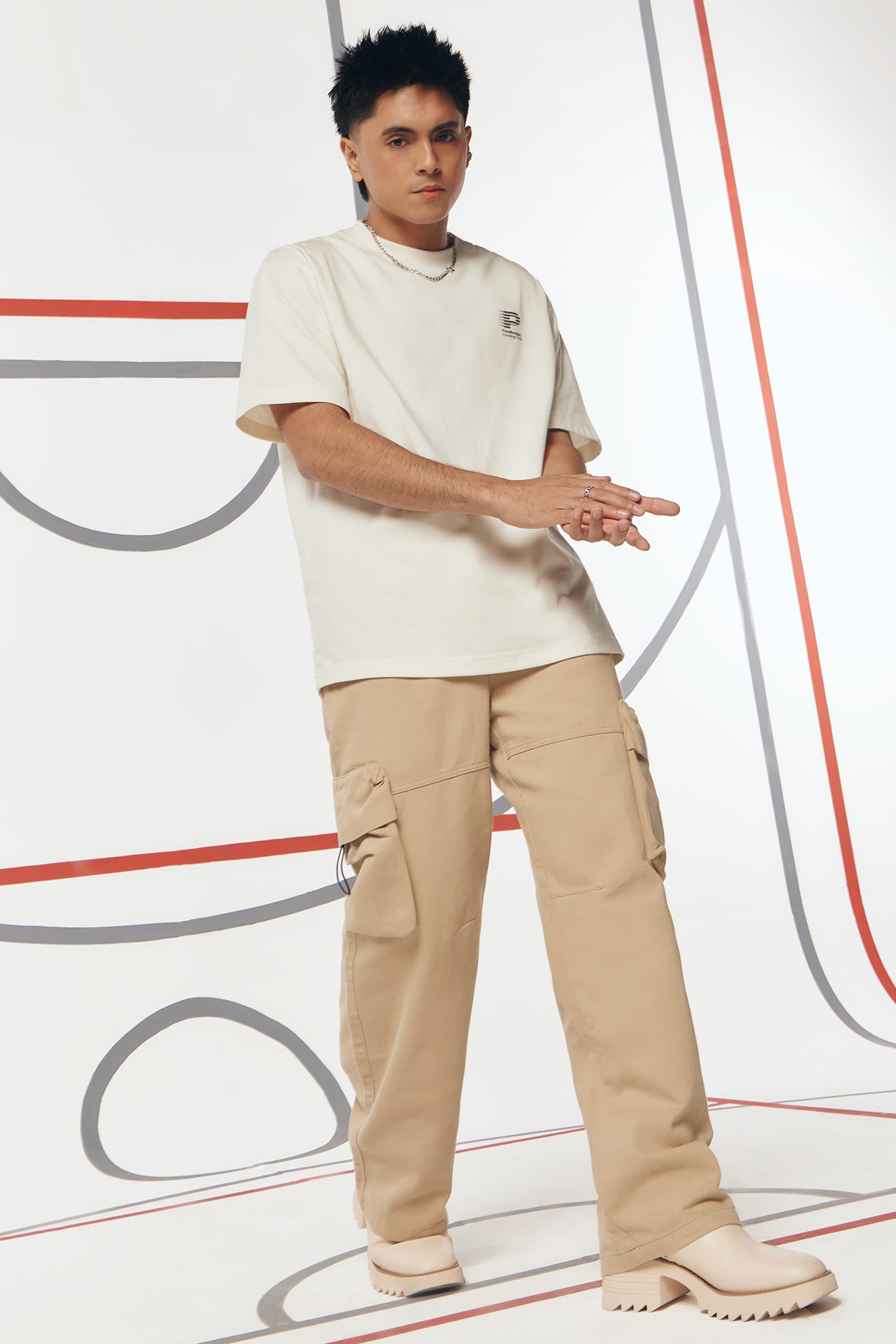 Running Club Relaxed Fit Graphic T-Shirt