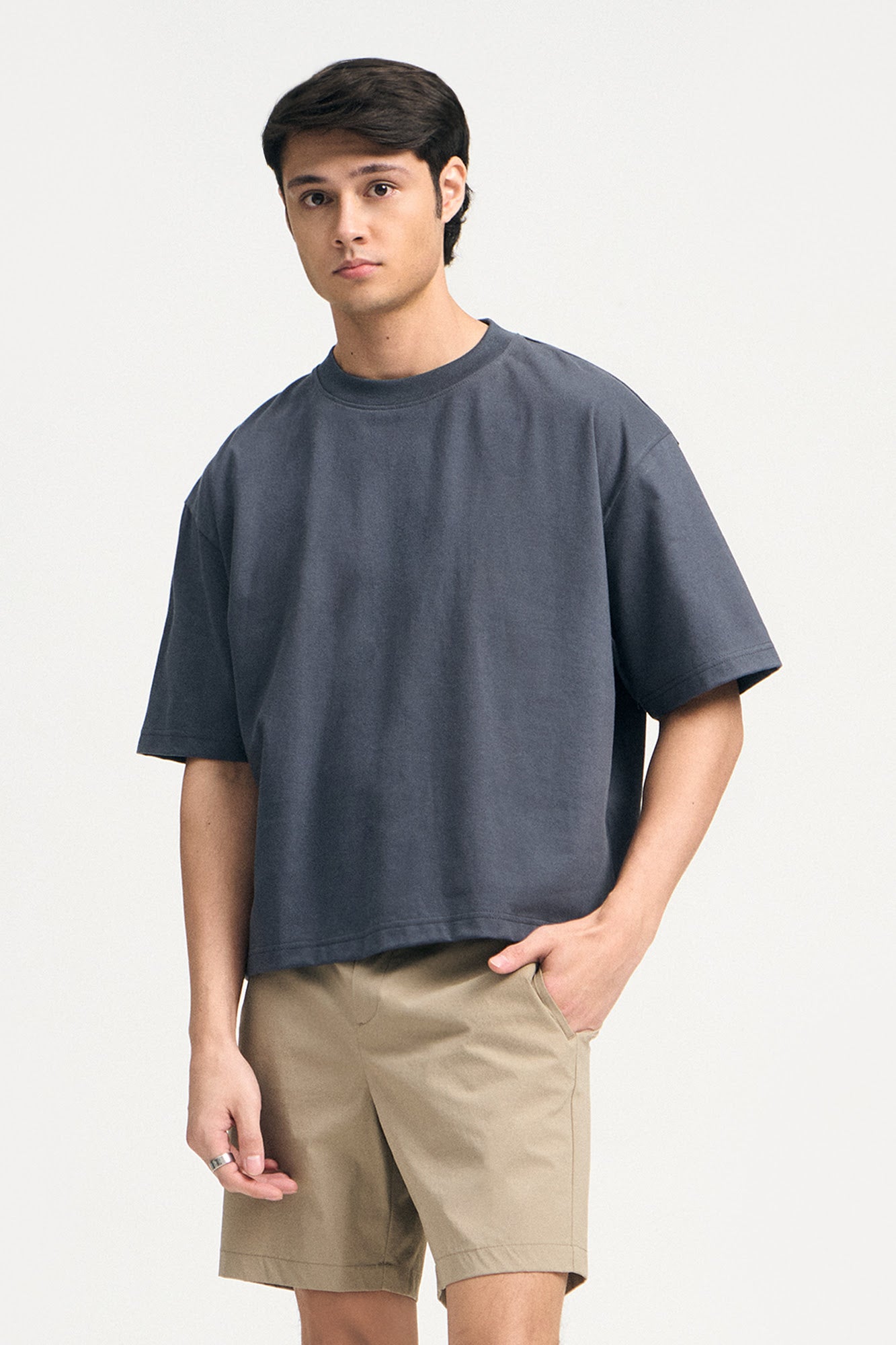 トップス NEW BASIC MICRO SPAN BOX H/S SHIRT Graphpaper - グラフペーパー25SS Oxford L/S B.D Box Shirt