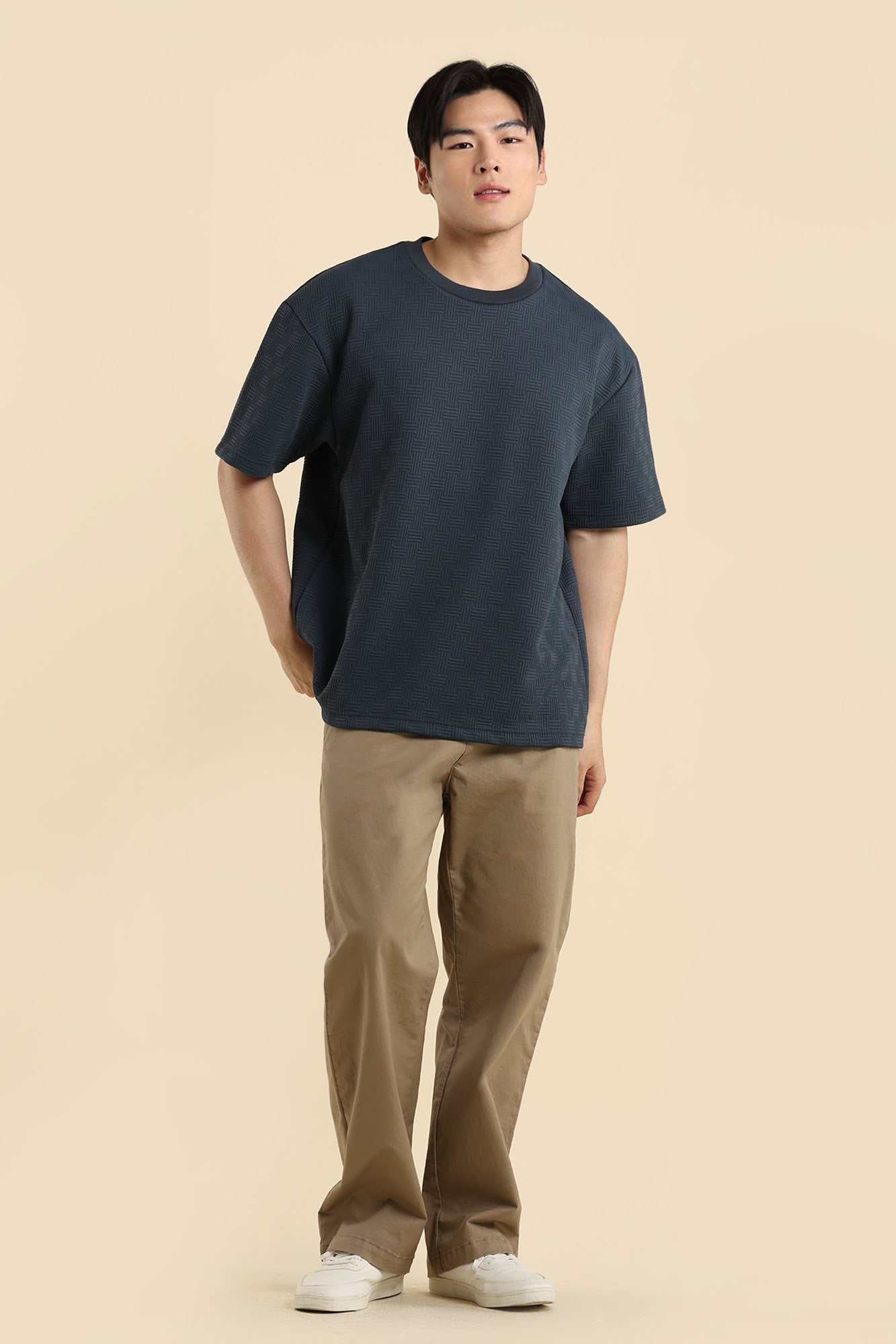 Dress Code Relaxed Textured T-Shirt