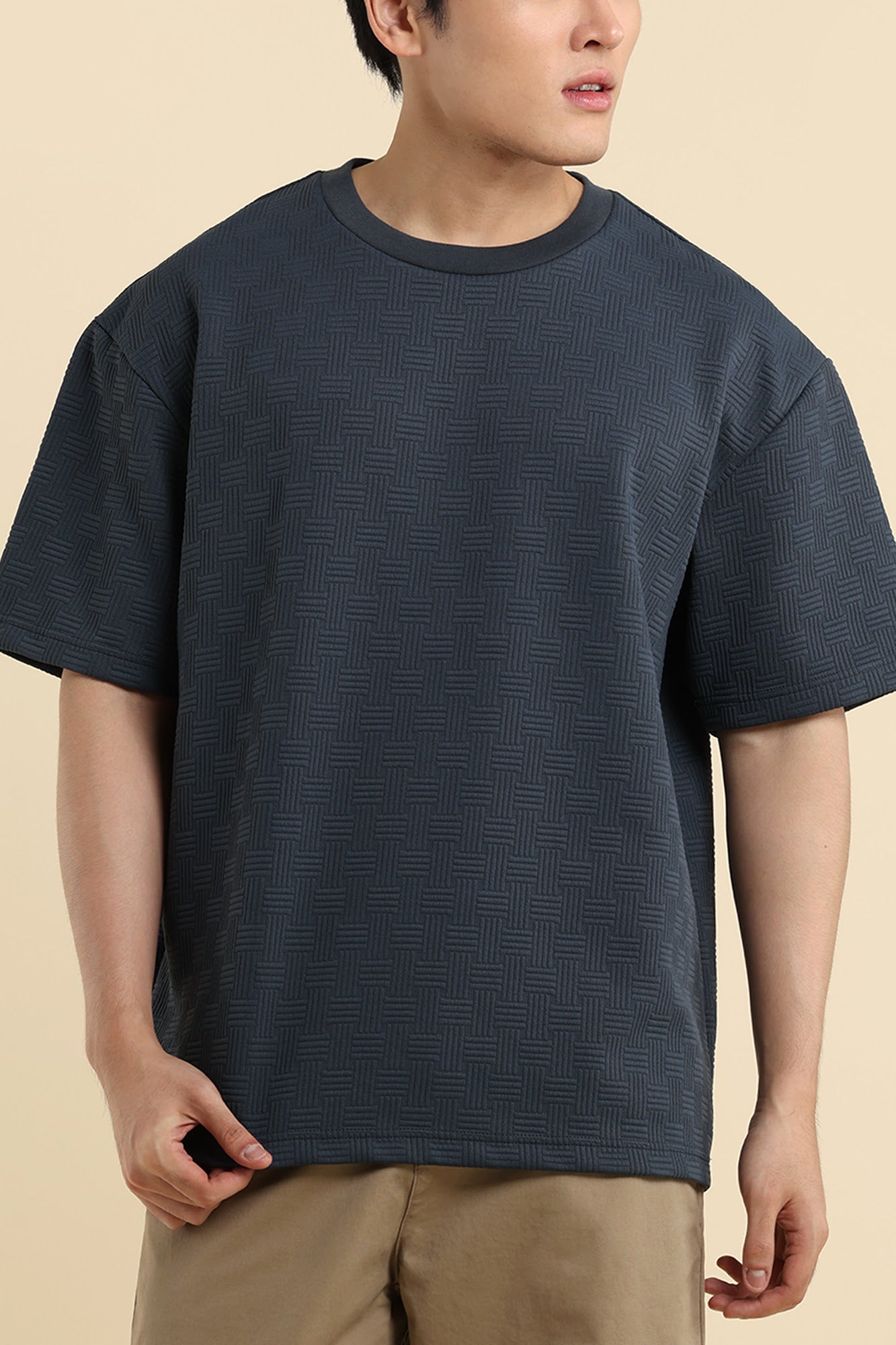 Dress Code Relaxed Textured T-Shirt