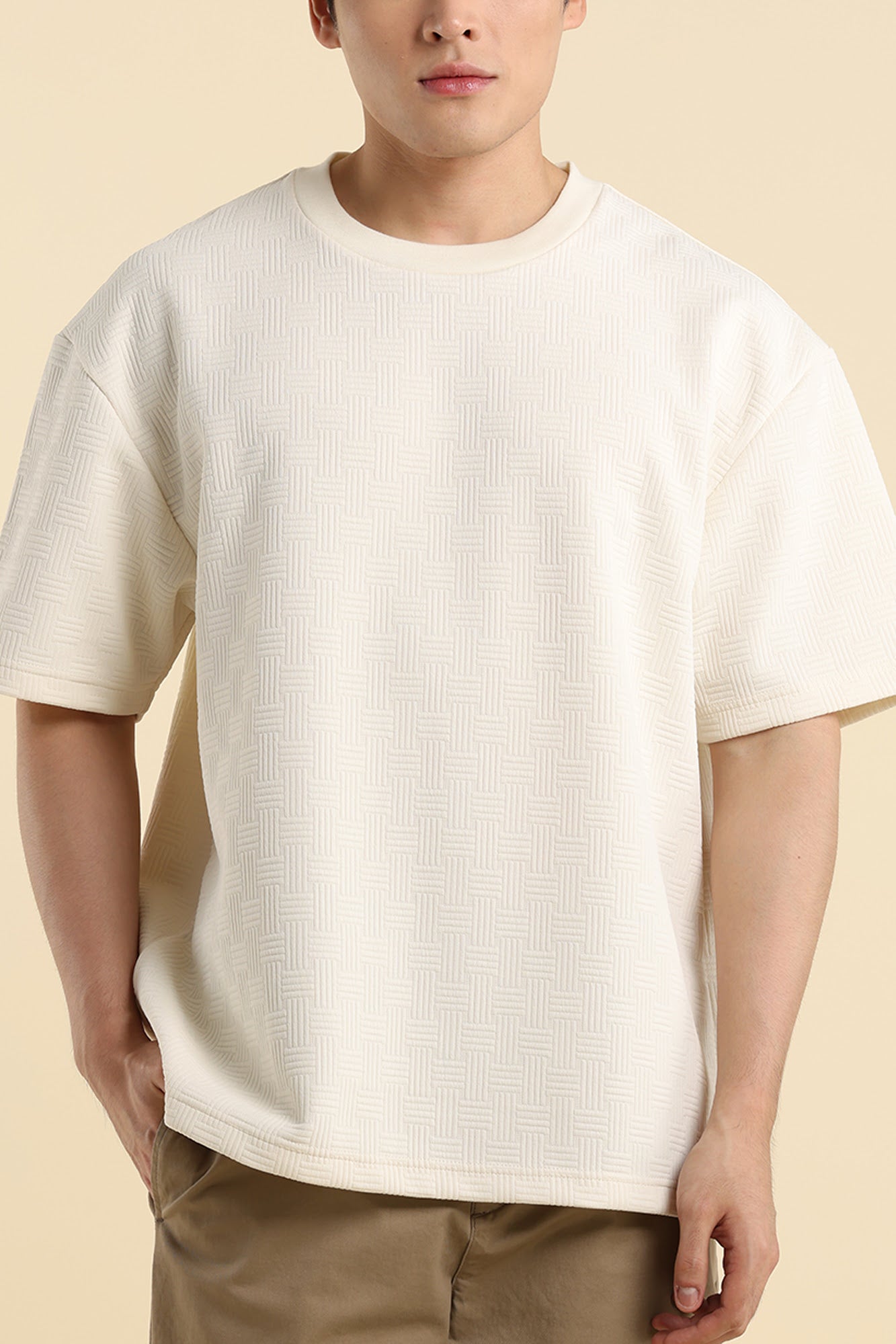 Dress Code Relaxed Textured T-Shirt