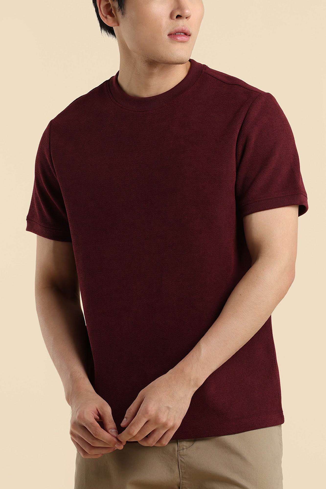 Dress Code Textured T-Shirt