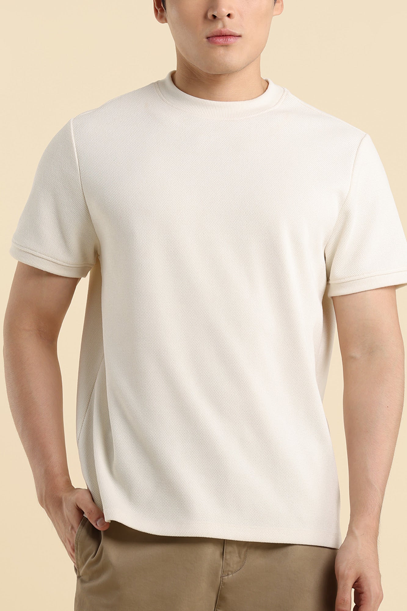 Dress Code Textured T-Shirt