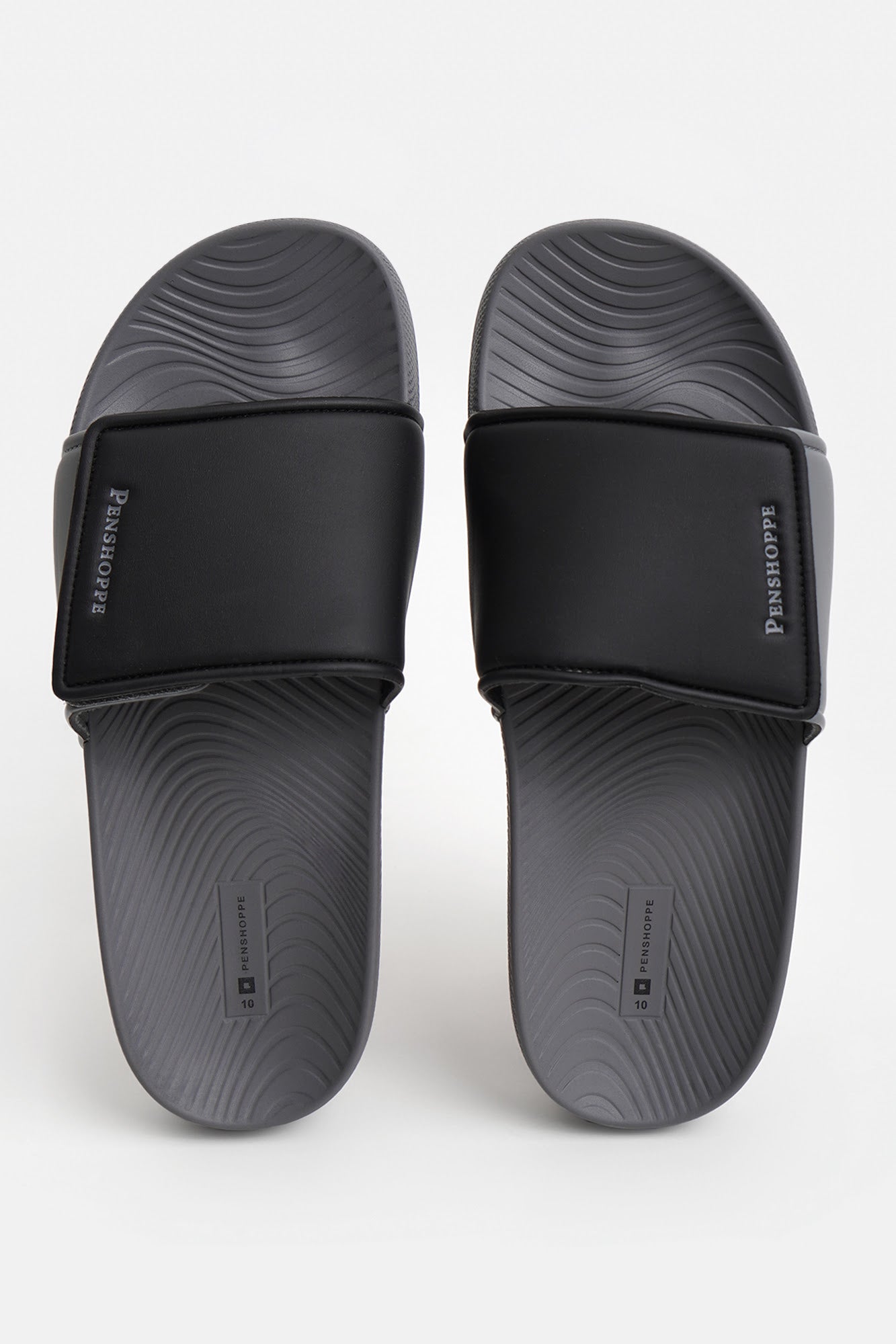 Men's Two-Tone Soft Sole Slides – PENSHOPPE