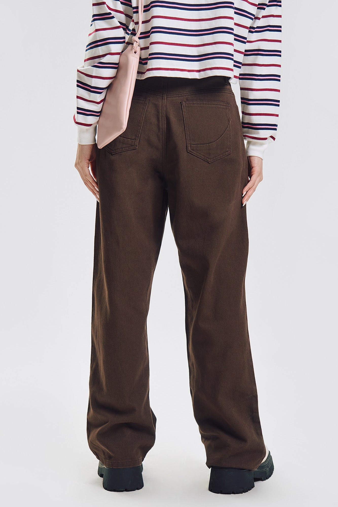 Straight Colored Denim Jeans