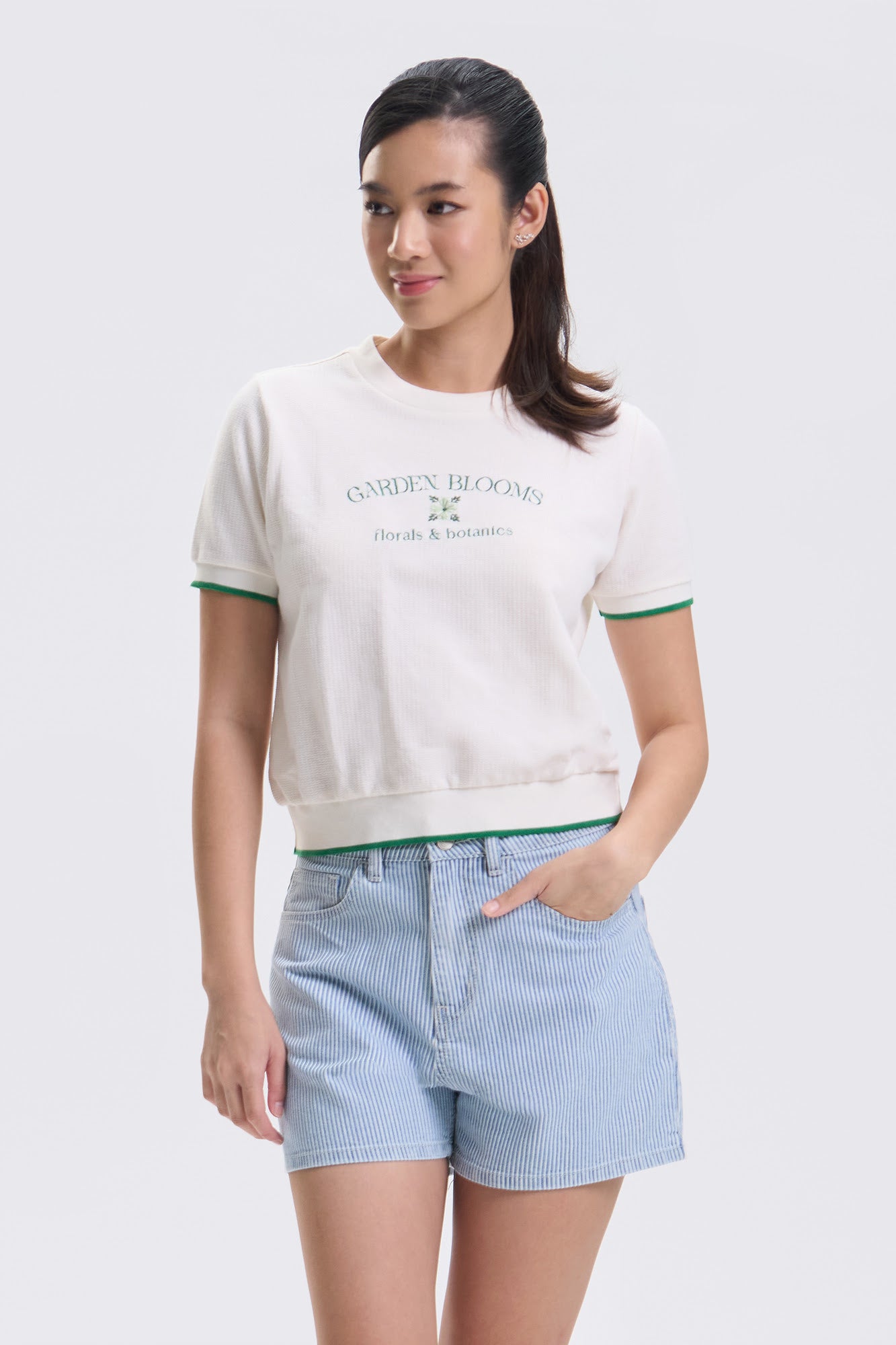 Manhattan Relaxed Waffle Knit Top – PENSHOPPE