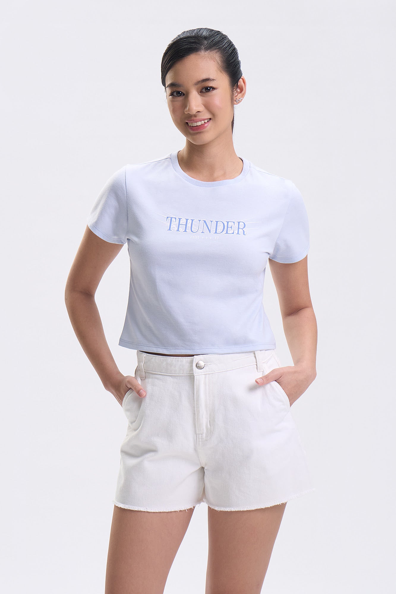 Thunder Slim Graphic T-Shirt – PENSHOPPE