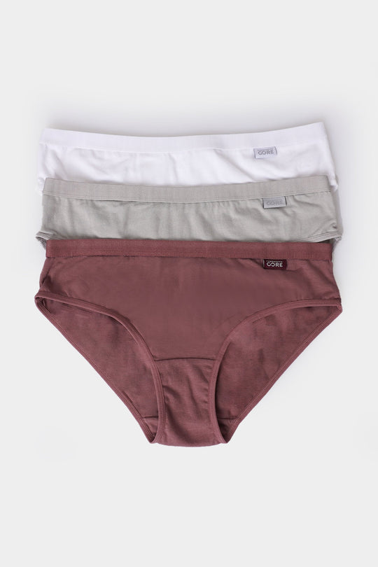 Penshoppe Core Women's 3 in 1 All Day Bikini Panty