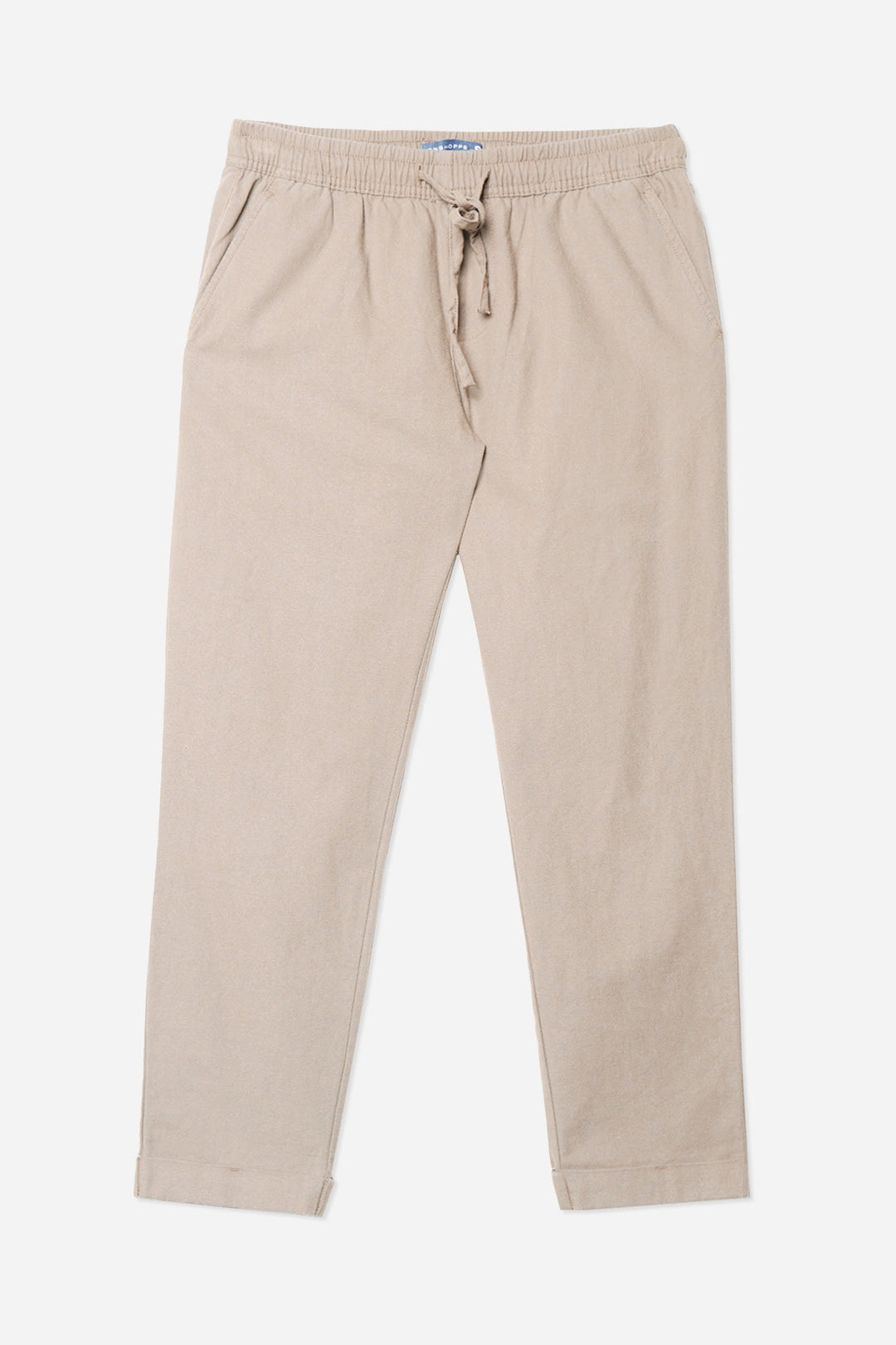 Chic Fit Linen Pull-On Trousers