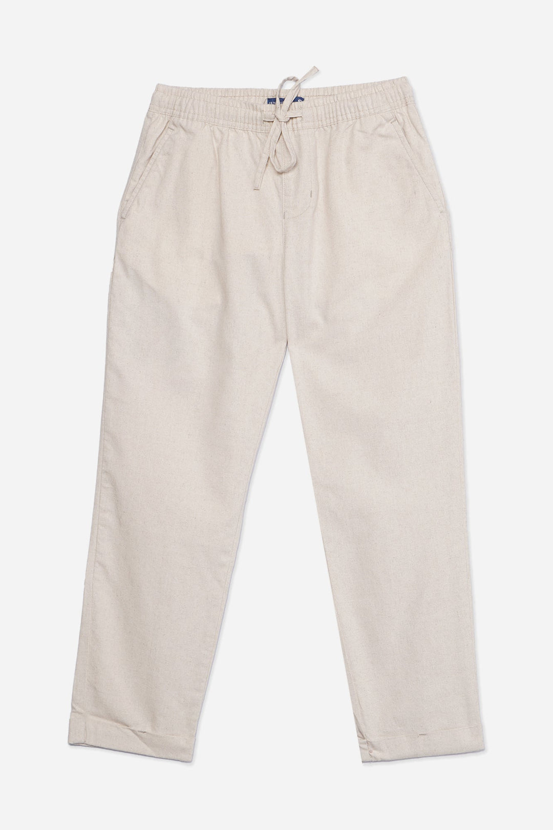 Chic Fit Linen Pull-On Pants