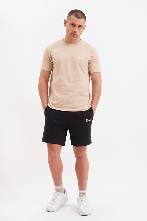 Modern Fit Brushed Terry Shorts with Penshoppe Branding