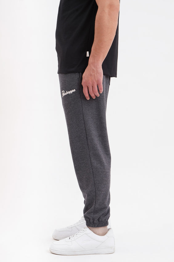 Loose Fit Jogger Pants with Branding