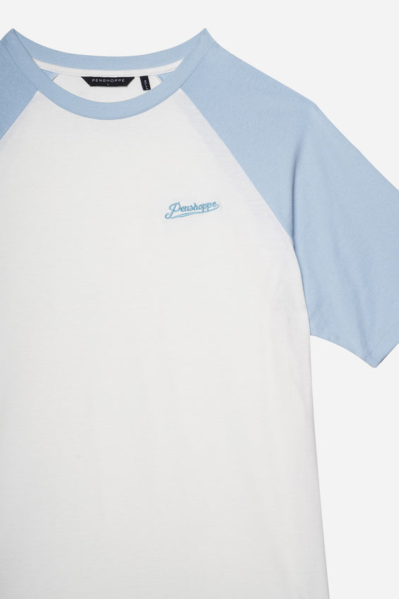 Relaxed Fit Raglan T-shirt with Penshoppe Print