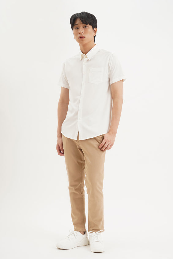 Ankle Length Chino Skinny Trousers