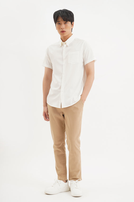 Ankle Length Chino Skinny Trousers