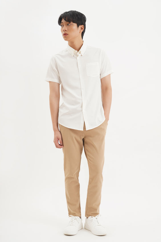 Ankle Length Chino Skinny Trousers