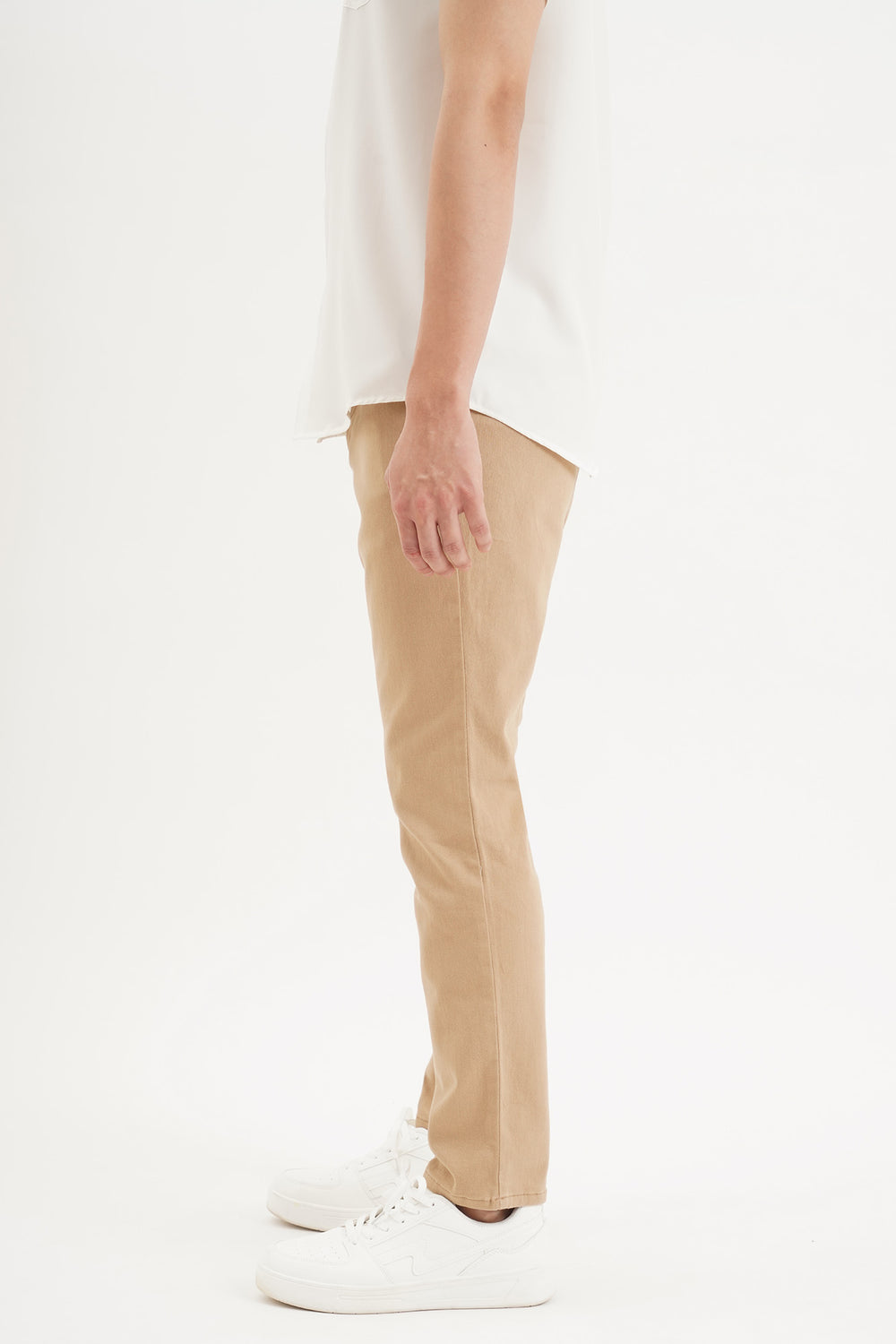 Ankle Length Chino Skinny Trousers