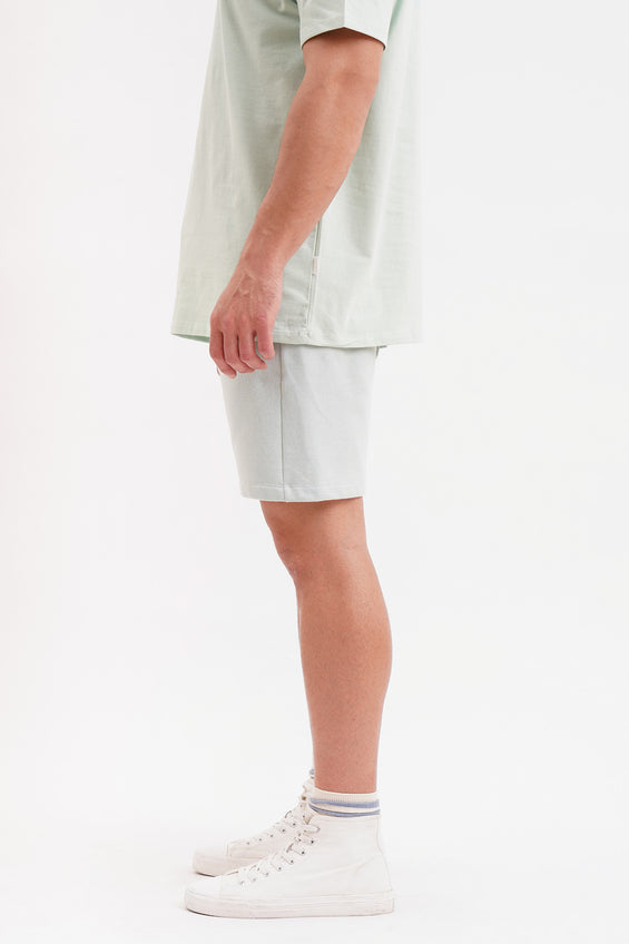 Modern Fit Brushed Terry Shorts with Penshoppe Logo
