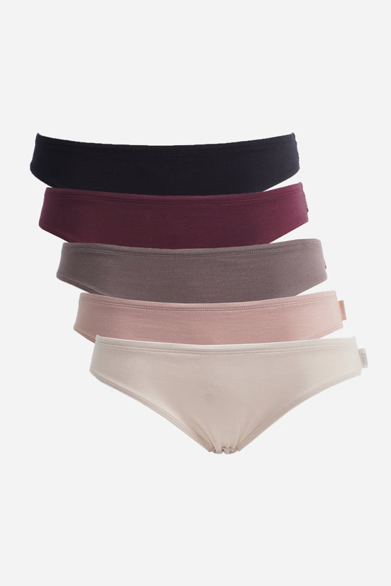 Penshoppe Core 5 In 1 Bikini Panty with Self Fabric Elastic