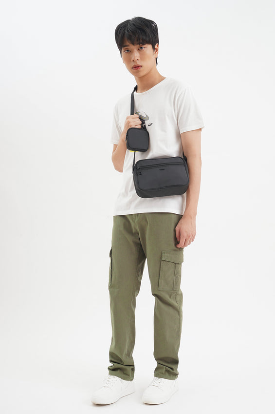 Slim Fit Cargo Colored Denim Jeans