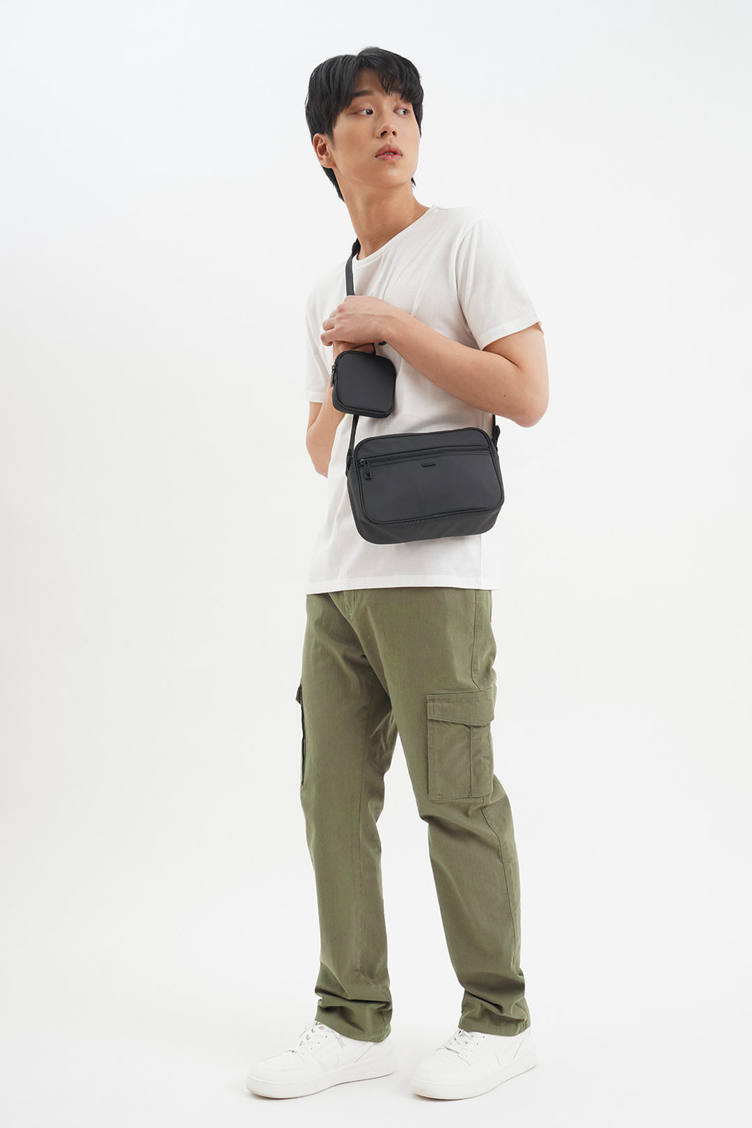Slim Fit Cargo Colored Denim Jeans