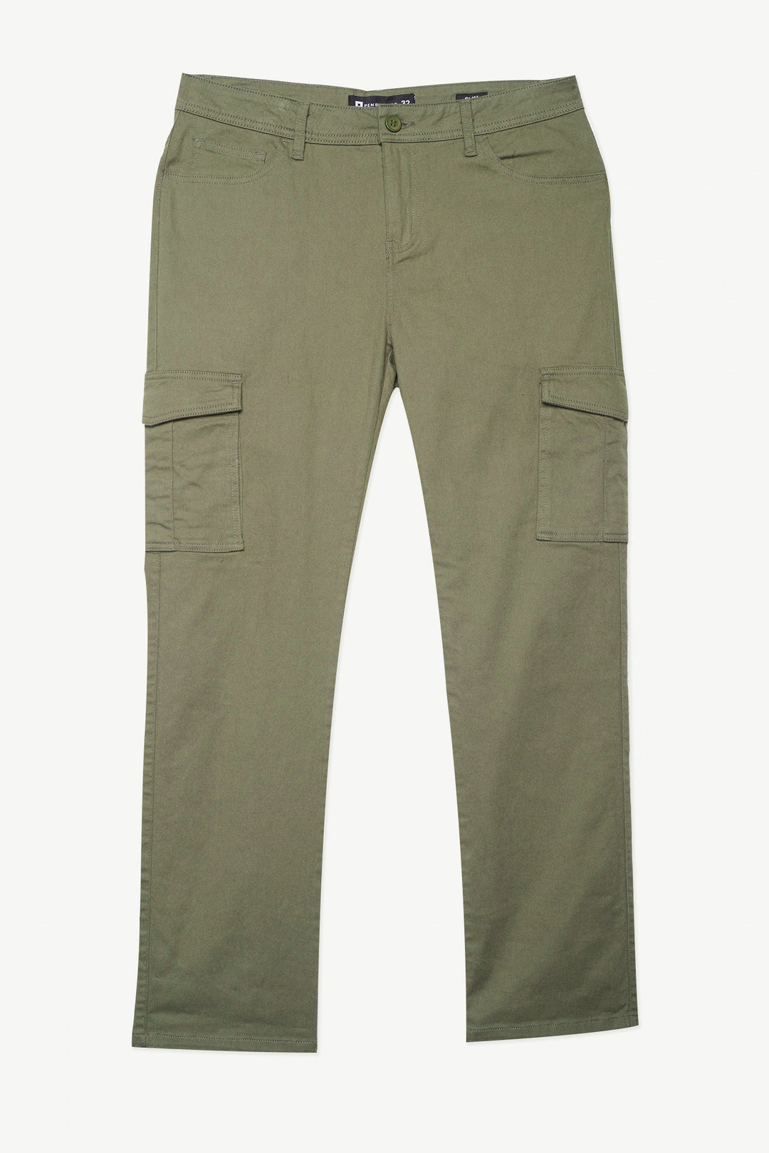 Slim Fit Cargo Colored Denim Jeans