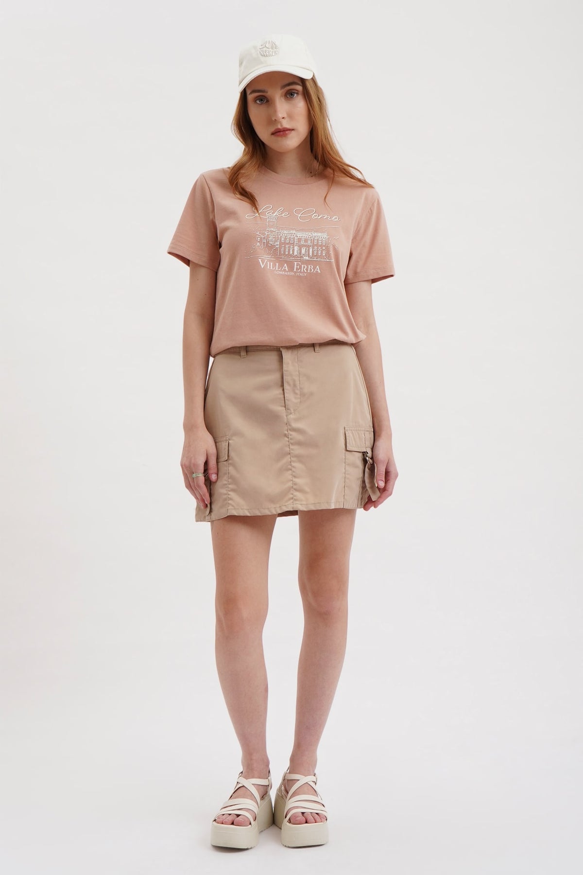 Fashion skorts khaki deals