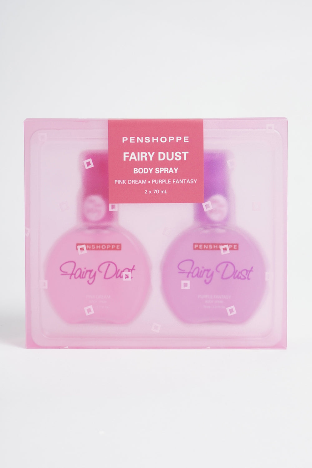 Fairy Dust Pink Dream 70ML and Purple Fantasy 70ML Body Spray Gift Set