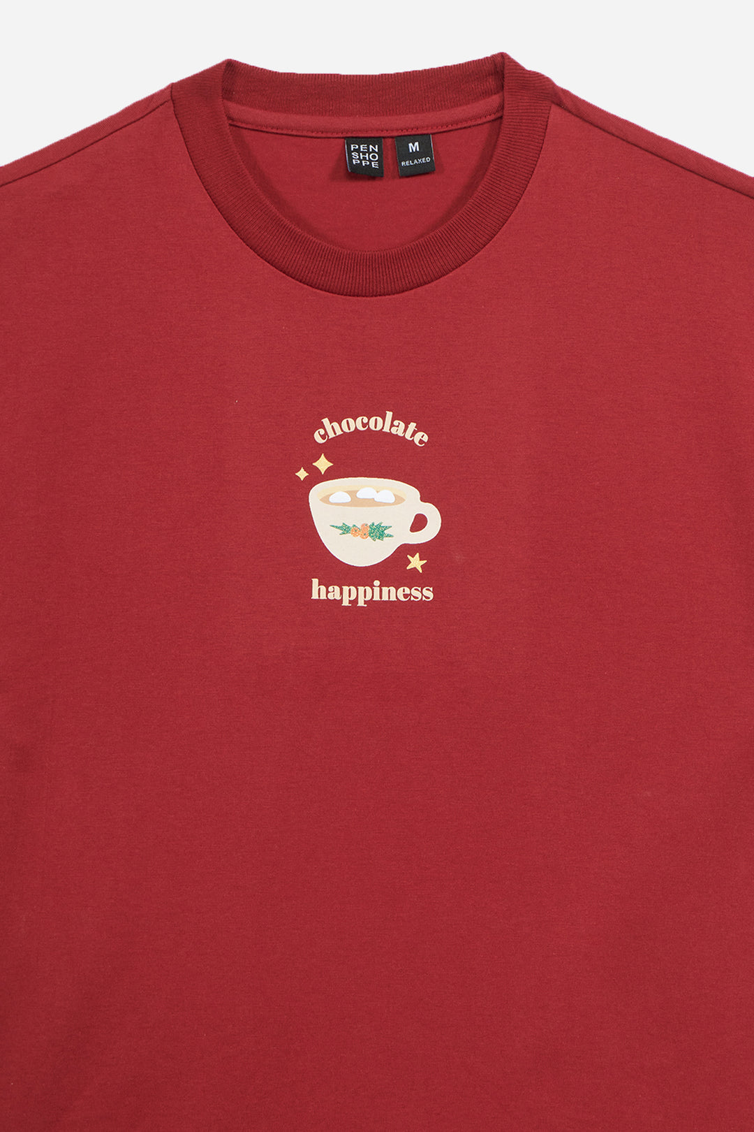 Chocolate Happiness Relaxed Fit Graphic T-Shirt