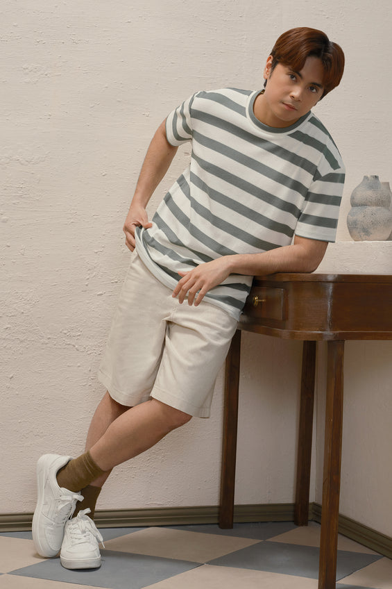 Relaxed Fit Striped T-Shirt