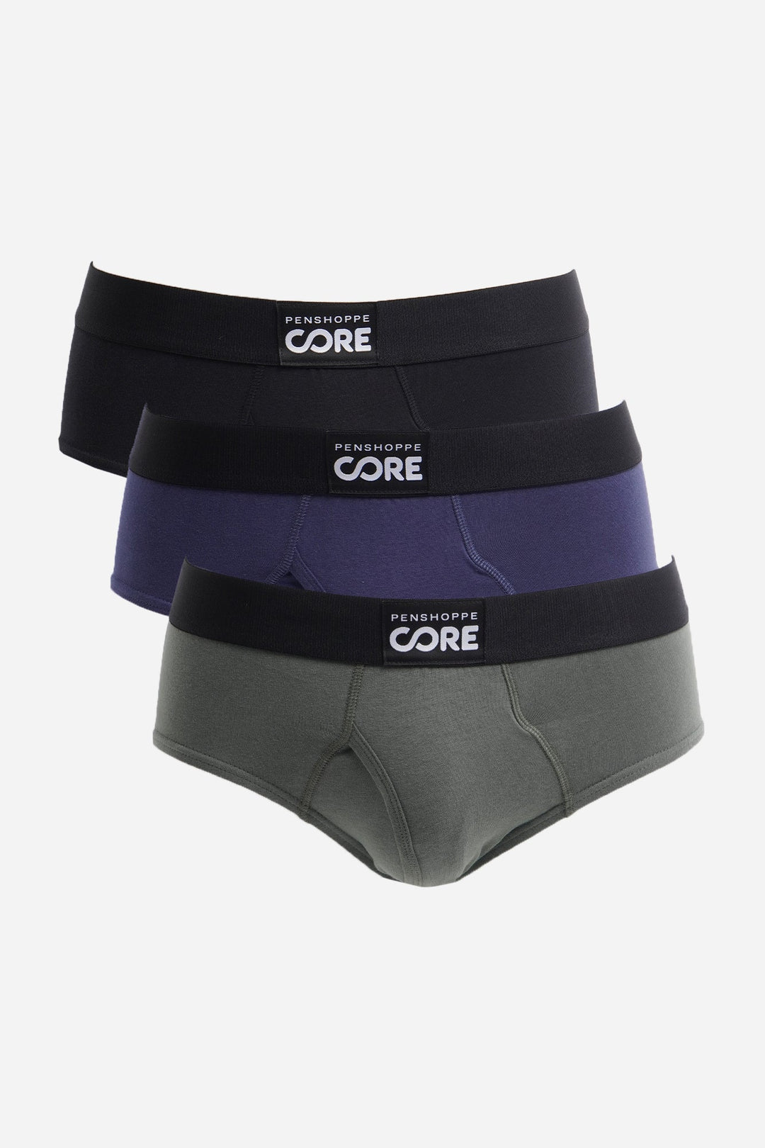 Penshoppe Core Men's 3 in 1 Bundle Classic Brief