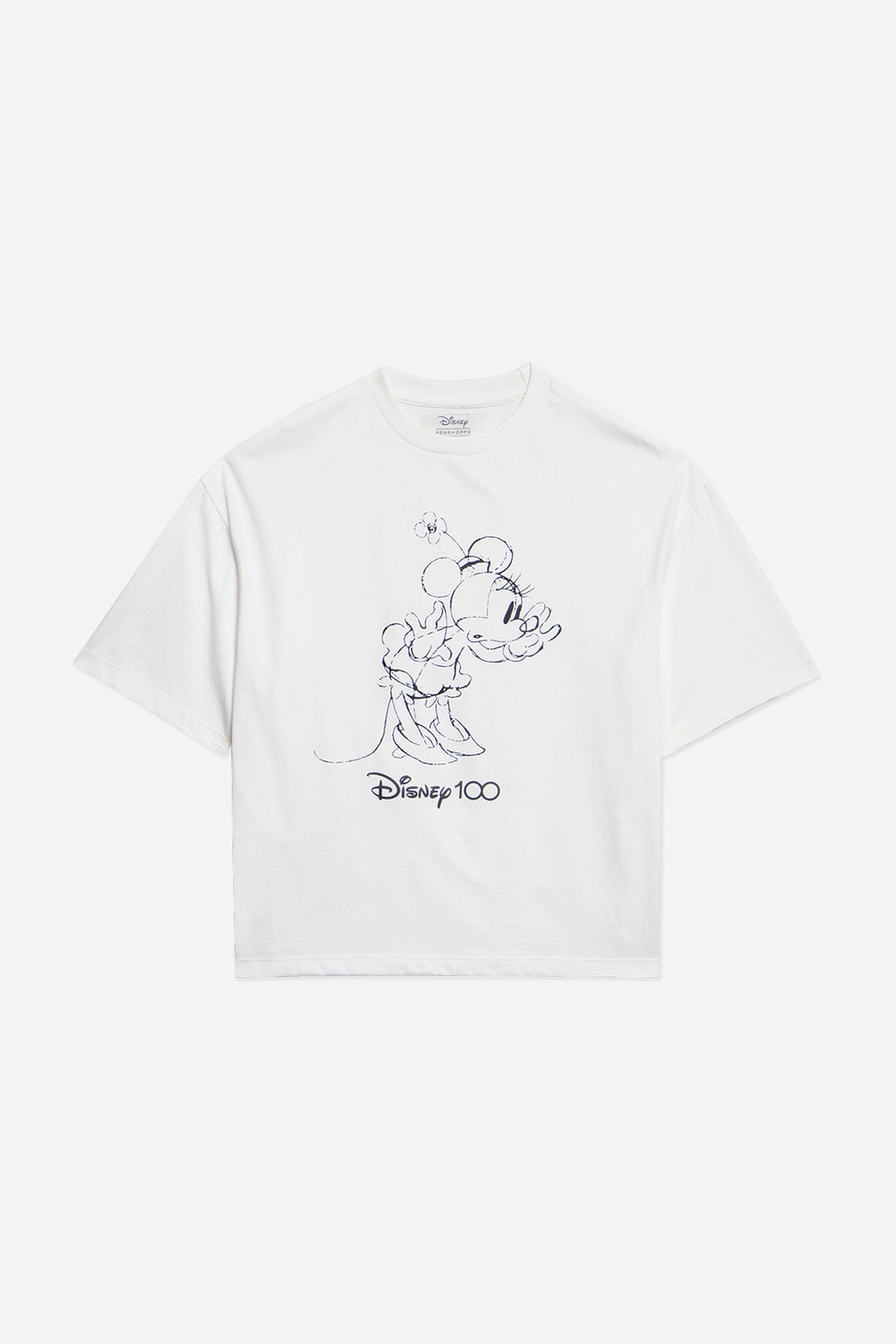 Penshoppe Disney Minnie Mouse Loose Fit Graphic T-Shirt