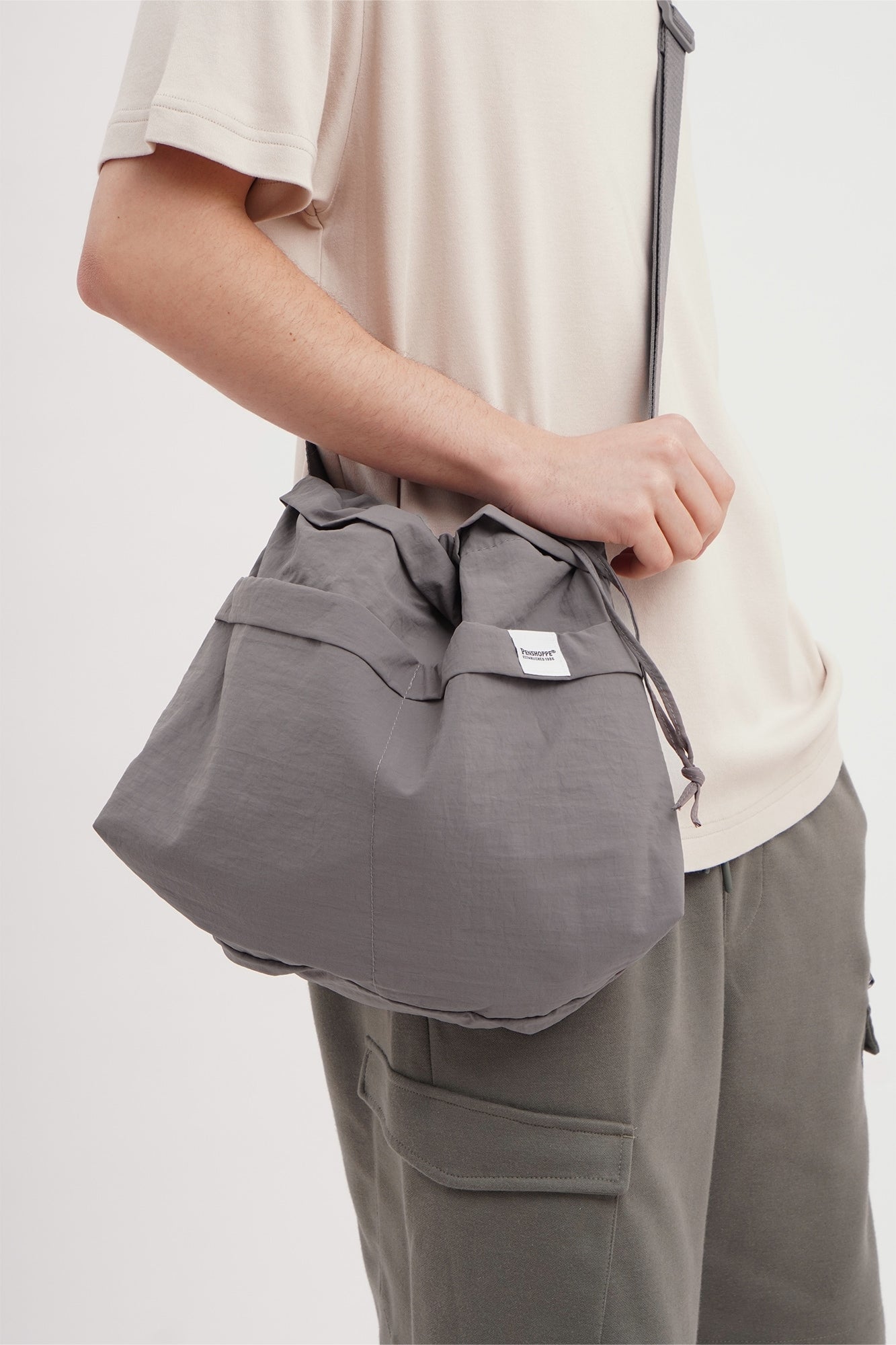 Messenger Bag with Drawstring PENSHOPPE