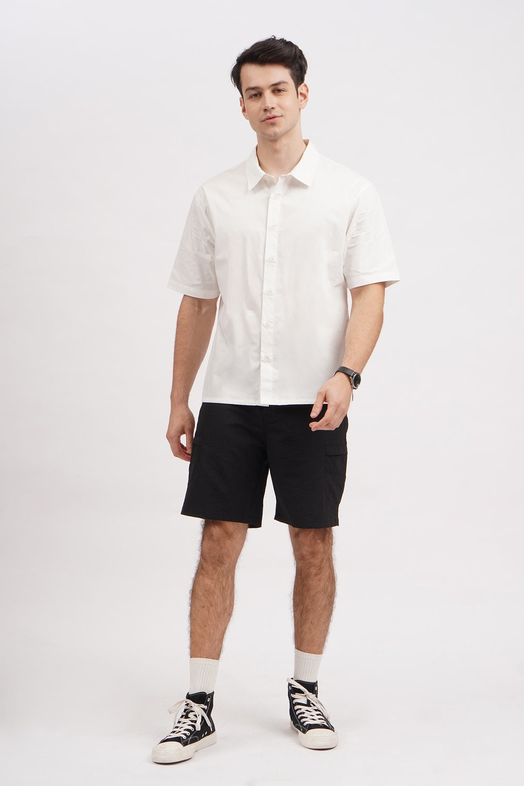 Relaxed Fit Short Sleeves Shirt