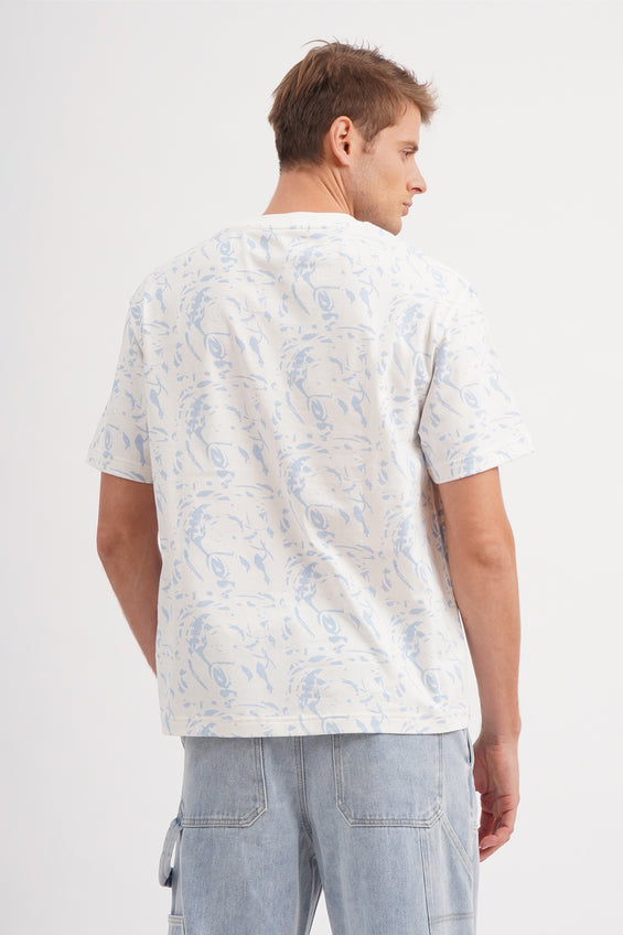 Modern Fit T-Shirt with All Over Print