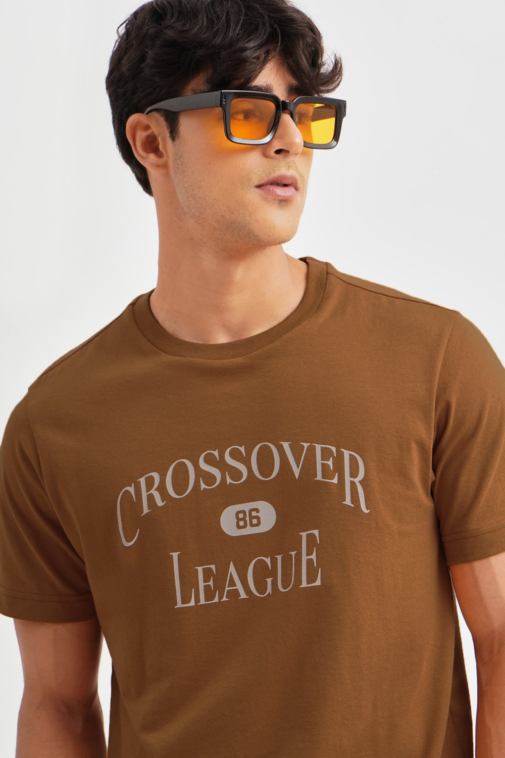 Crossover League Regular Fit Graphic T-Shirt