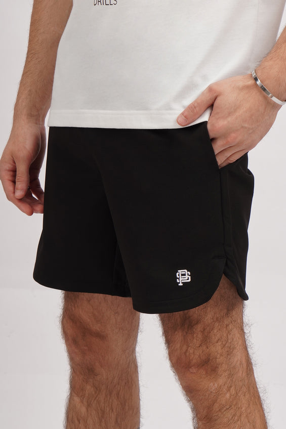 Modern Fit 4-Way Stretch Knit Nylon Shorts