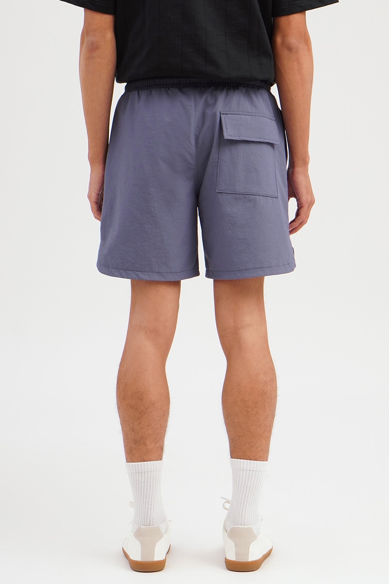 Modern Fit Nylon Sports Shorts