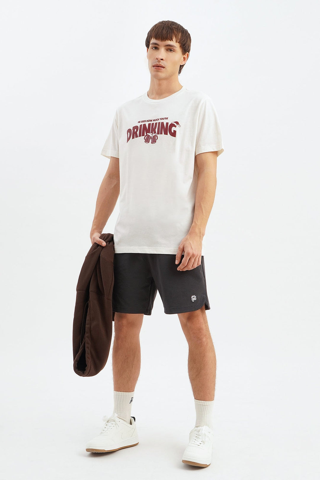 Modern Fit Nylon Sports Shorts