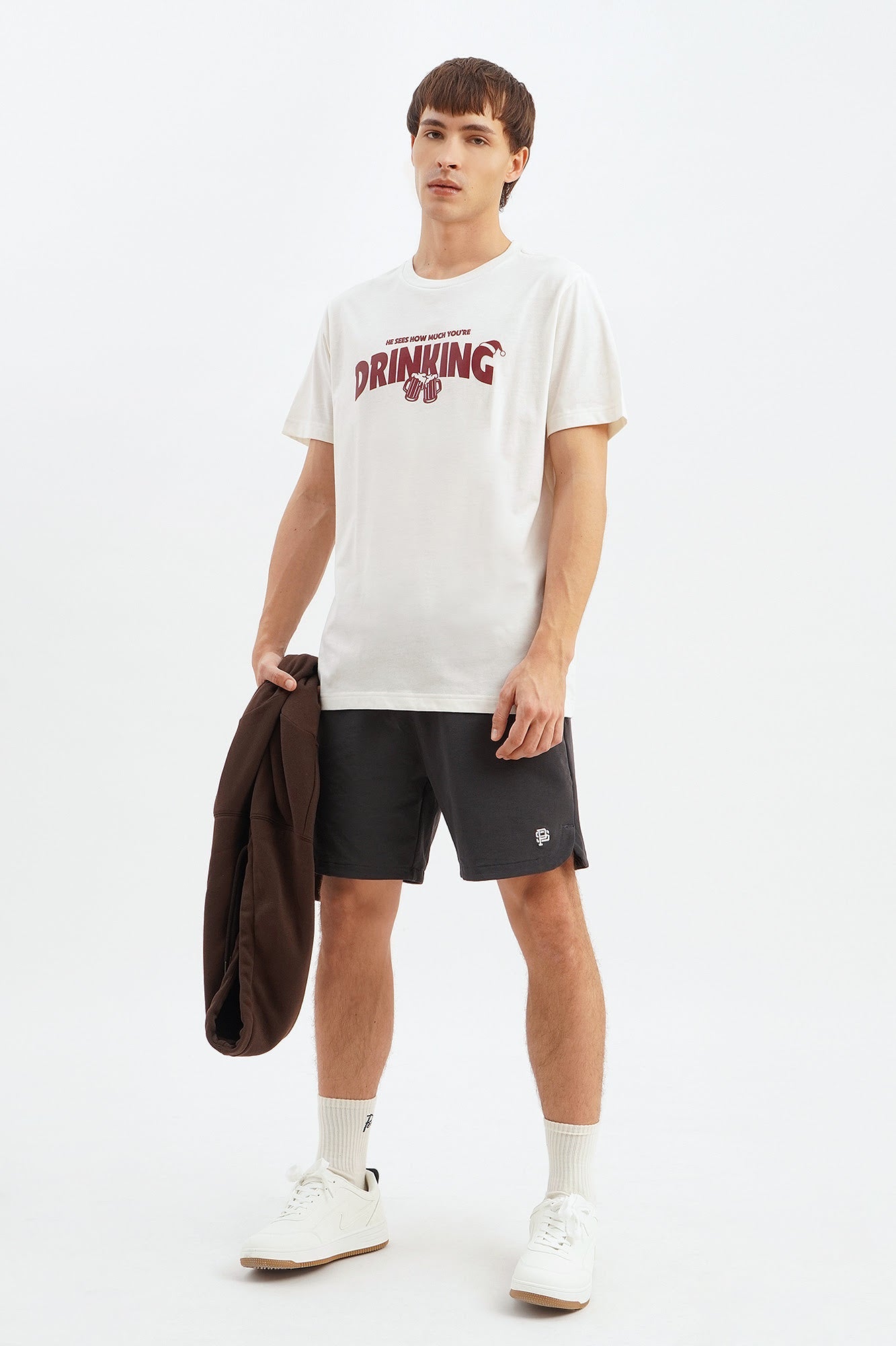 Modern Fit Nylon Sports Shorts
