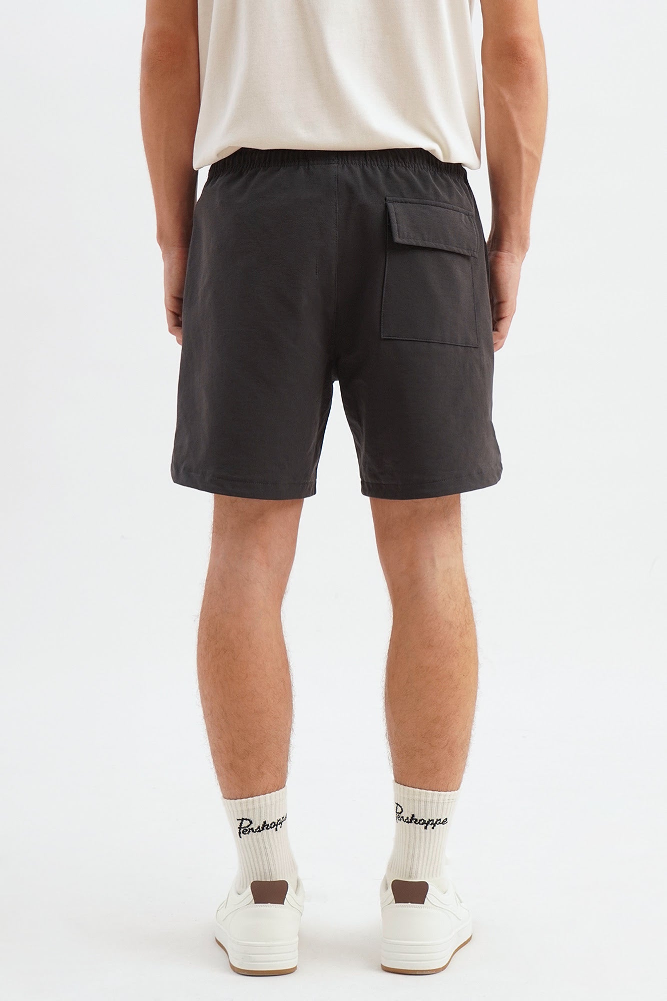 Modern Fit Nylon Sports Shorts