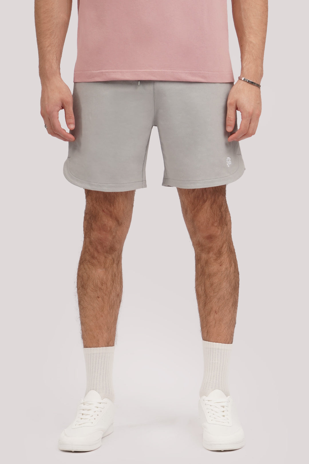 Modern Fit 4-Way Stretch Knit Nylon Shorts