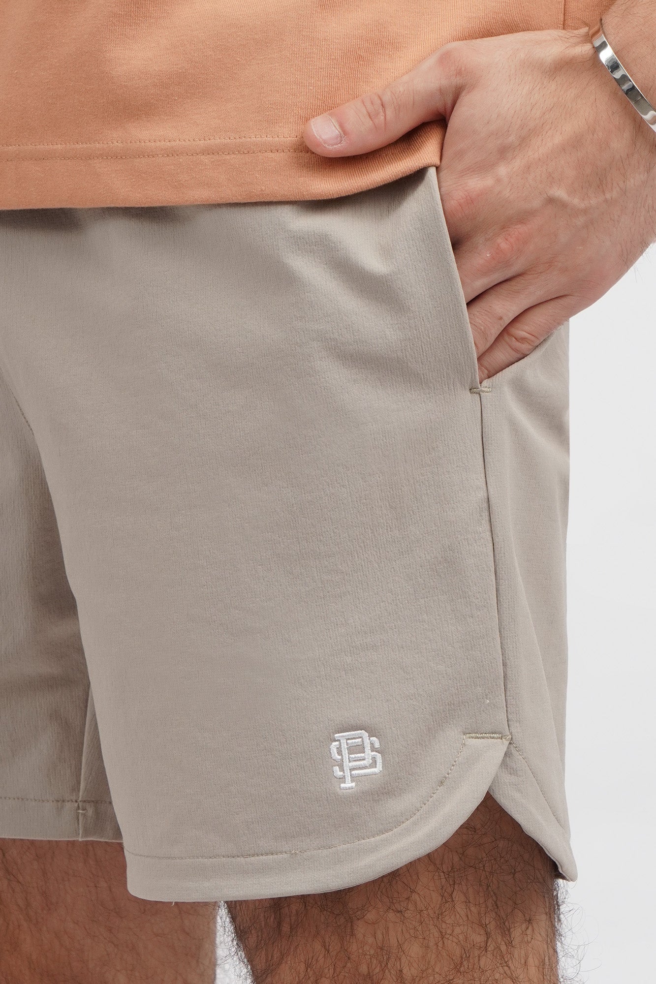 Modern Fit Nylon Sports Shorts
