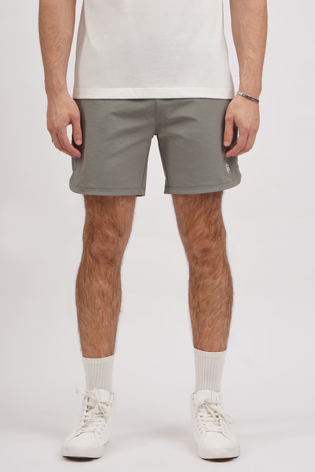Modern Fit Nylon Sports Shorts