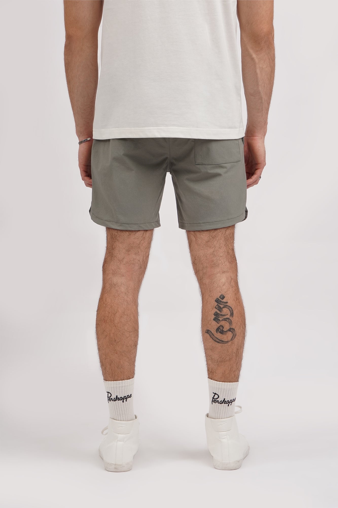 Modern Fit Nylon Sports Shorts