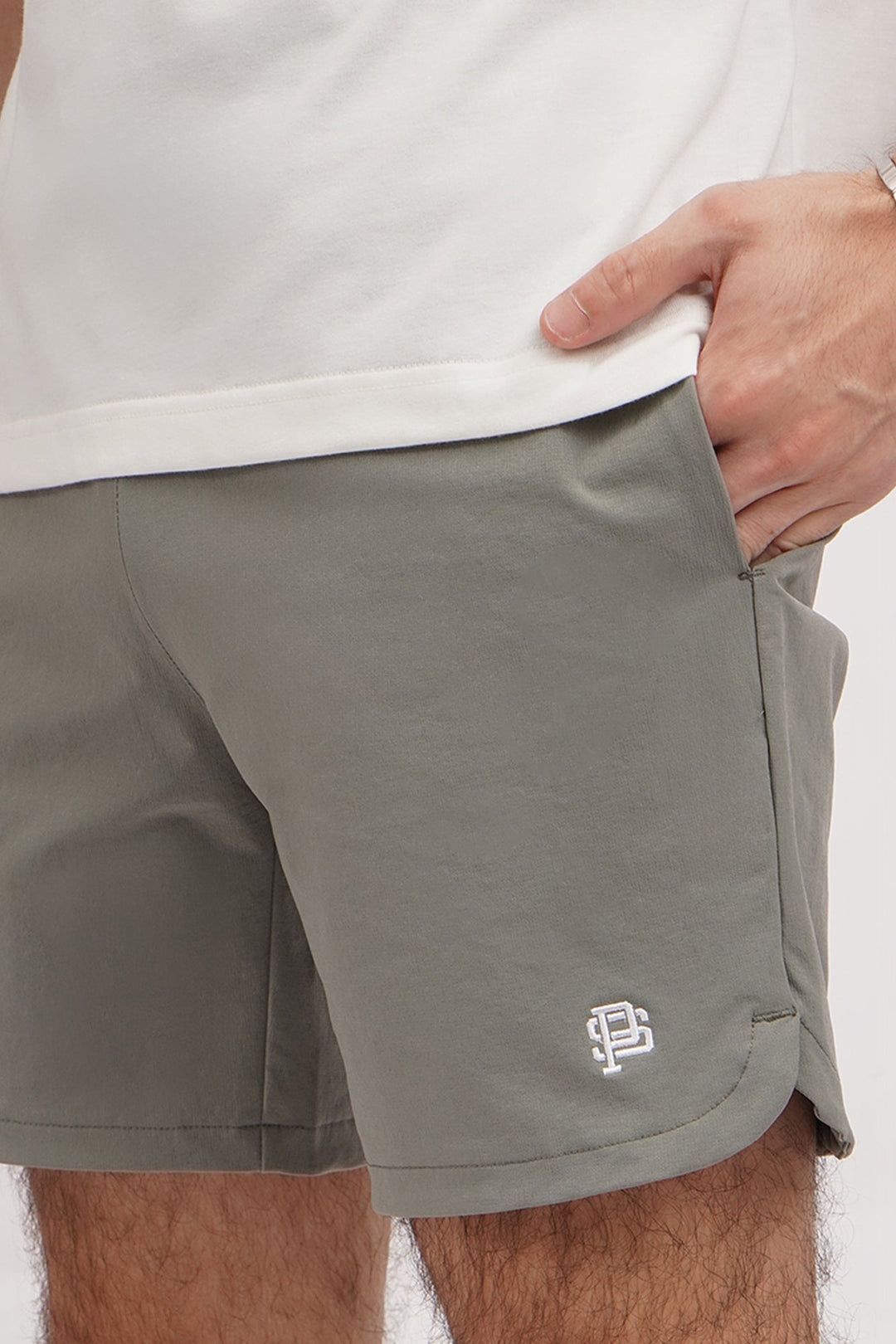 Modern Fit Nylon Sports Shorts