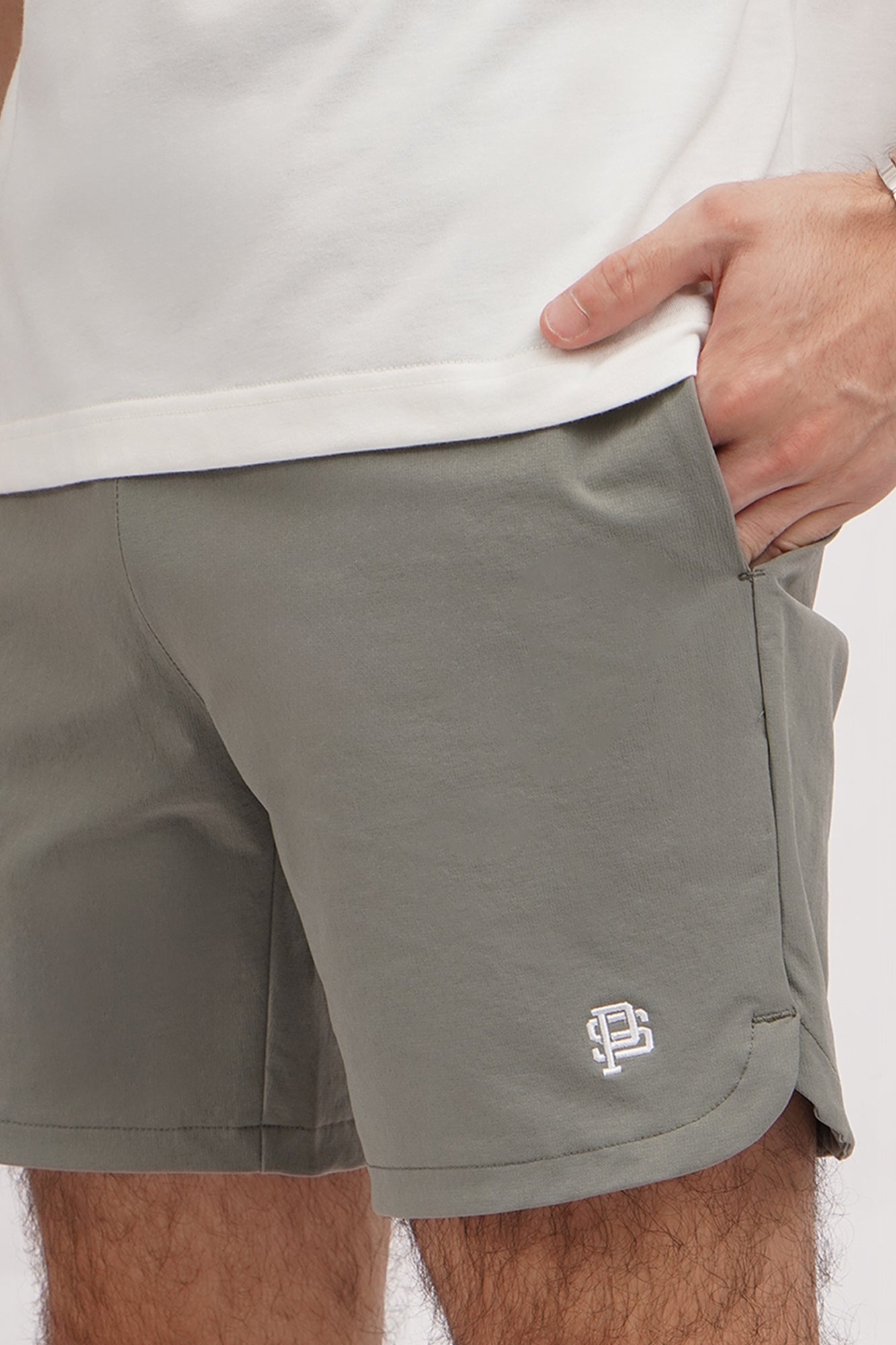 Modern Fit Nylon Sports Shorts
